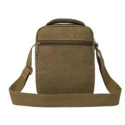 Axel / crossbody liten väska - canvas