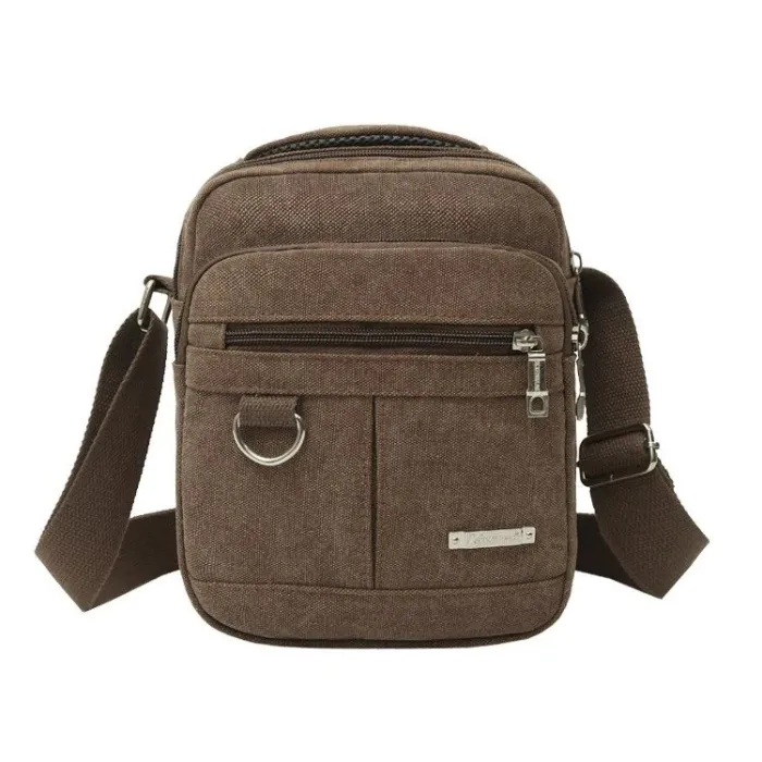 Shoulder / crossbody small bag - canvas