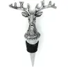 Deer head - wine bottle stopper - zinc alloyBar supply