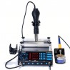 853AAA - digital soldering station - adjustable hot air bracket - quick heatingSoldering