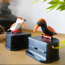 Automatic toothpick container - colorful birdKitchen