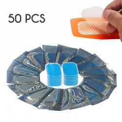 Hydrogel abdominal stickers - replacement patches for slimming / massage belts - 50 pieces