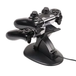 PS4 / Pro / Slim - ohjain lataustelakka - seiso - kaksi USB - LED