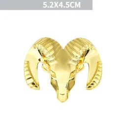 3D ramkop - metalen embleem - autostickerStickers