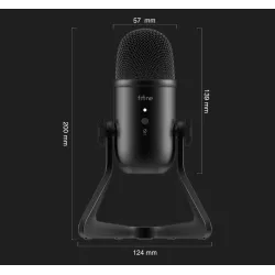 K678 - microphone professionnel USB - enregistrement - streaming - jeu - pour PC / Mac / PS4
