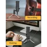 AU-PM461TR - USB mikrofonkondensator - inspelning - online undervisning - möten - live streaming - spel - med stativ