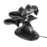 PS4 / Pro / Slim - controller laddning dock - stand - dubbla USB - LED