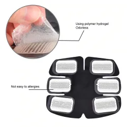 Hydrogel buikstickers - vervangende pleisters voor afslank- / massageriemen - 50 stuksFitness