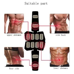 Slimming & massage belt - muscle trainer - USB