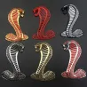 3D cobra - metalowy emblemat - naklejka na samochódNaklejki