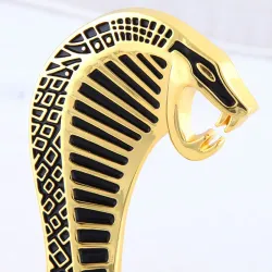 Pegatinascobra 3D - emblema de metal - pegatina de coche