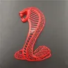3D cobra - metalowy emblemat - naklejka na samochódNaklejki