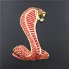 3D cobra - metalowy emblemat - naklejka na samochódNaklejki