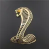 3D cobra - metal emblem - car sticker