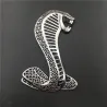 3D cobra - metal emblem - car sticker