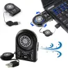 Mini USB wentylator chłodzący - LED - Notebook - laptop - komputerChłodzenia