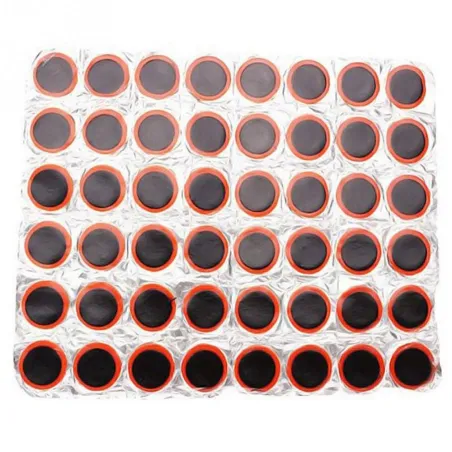 Bicycle patches - tire puncture repair - 48 pieces