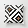 Bois / motif tribal ethnique - housse de coussin - polyester - 45 * 45cm