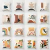 Painettu abstrakti muotoilu Cushion cover Polyesteri 40 * 40 cm – 45 cm