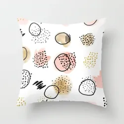 Painettu abstrakti muotoilu Cushion cover Polyesteri 40 * 40 cm – 45 cm