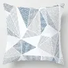 Fundas de cojinesDiseño geométrico azul - funda de cojín - poliéster - 45 * 45cm