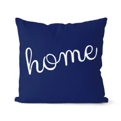 Fundas de cojinesAzul marino geométrico - funda de cojín - poliéster - 45 * 45cm