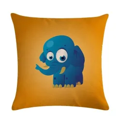Tecknade djur - kuddeskydd - bomull - 45 * 45cm