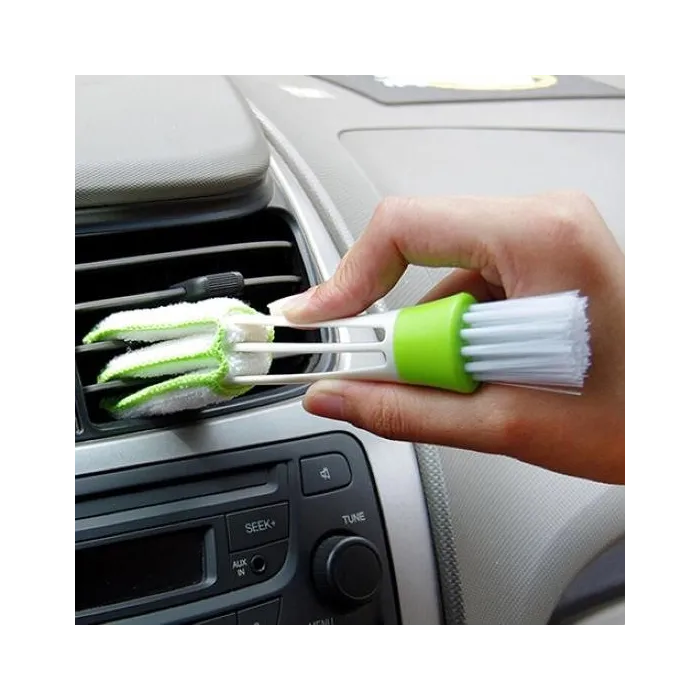 Double sided - car vent cleaning brush