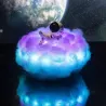 Chmura i astronauta - lampka nocna - efekt tęczy - LED - USBŚwiatła