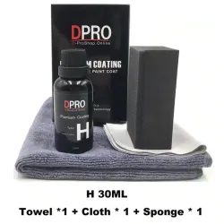 Lavado de autos9H - recubrimiento de cuerpo de cerámica nano - impermeable - antiescote - líquido de vidrio hidrofóbico