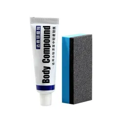 Car body compound wax - paste for scratch repair / polishing / grinding - kit