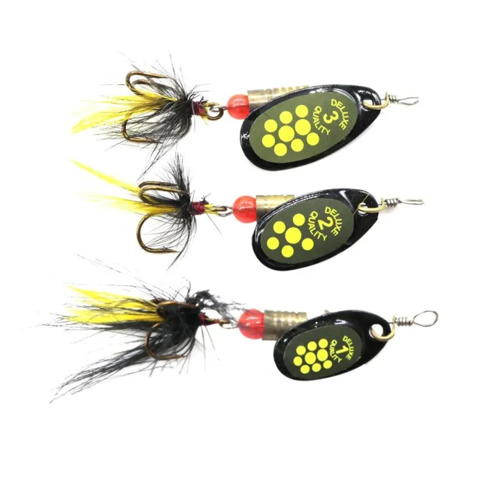 Cuillère de paillettes - lure de pêche 3.9g - 4.4g - 7.4g