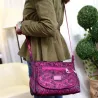 Elegant nylon shoulder bag - waterproof