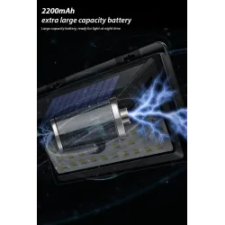 LED solljus - utomhus - rörelsesensor - vägg - vattentät - 34 LEDS