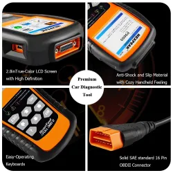 DiagnósticoNexpeak NX501 - OBD2 - escáner de diagnóstico de coche