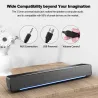 Soundbar - draadloze luidspreker - met subwoofer - Bluetooth 5.0 - tv - laptop - pcBluetooth Luidsprekers