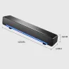 Soundbar - draadloze luidspreker - met subwoofer - Bluetooth 5.0 - tv - laptop - pcBluetooth Luidsprekers