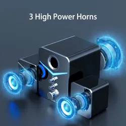 Computer speaker set - Bluetooth 5.0 - USB - suono stereo - basso