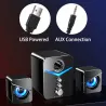 Computer speaker set - Bluetooth 5.0 - USB - suono stereo - basso
