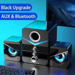 Computer-Lautsprecher-Set - Bluetooth 5.0 - USB - Stereo-Sound - Bass