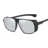 Retro / steampunk sunglasses - with side shields - UV400 - unisex
