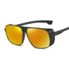 Retro / steampunk sunglasses - with side shields - UV400 - unisex