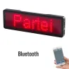 Digital LED badge - insignia - programmabile - scheda messaggi scorrevoli - Bluetooth