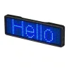 Digital LED badge - insignia - programmable - scrolling message board - Bluetooth