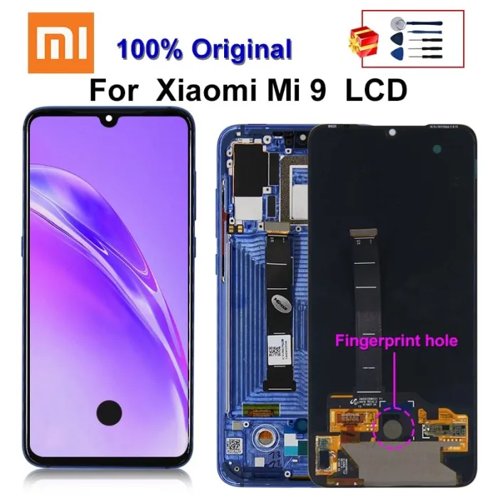 Xiaomi Mi 9 - LCD-näyttö kosketusnäyttö - Digitizer - Vaihto-osa