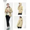 USB - heated thermal jacket with hood / zippers - waterproof