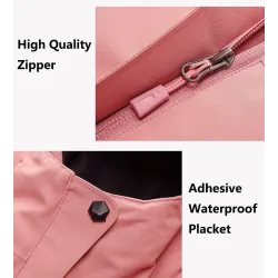 ChaquetasUSB - calentada chaqueta térmica con capucha / cremalleras - impermeable
