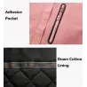 ChaquetasUSB - calentada chaqueta térmica con capucha / cremalleras - impermeable