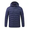 Chaquetaschaqueta climatizada USB con capucha / cremallera - algodón bajo - unisex