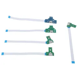 Playstation PS4 controller - USB laddning port socketboard med flex band kabel